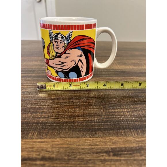 MIGHTY THOR Marvel‎ Hero Mug Vintage 1989 - Picture 8 of 10